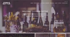 Desktop Screenshot of forkandbottle.ch